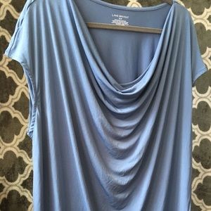 Lane Bryant ruched dress top